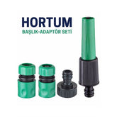 Takaz Global 4 lü Hortum Uucu Bağlantı Başlık Seti